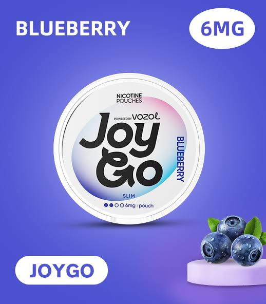nic pouches JoyGo blueberry 6mg
